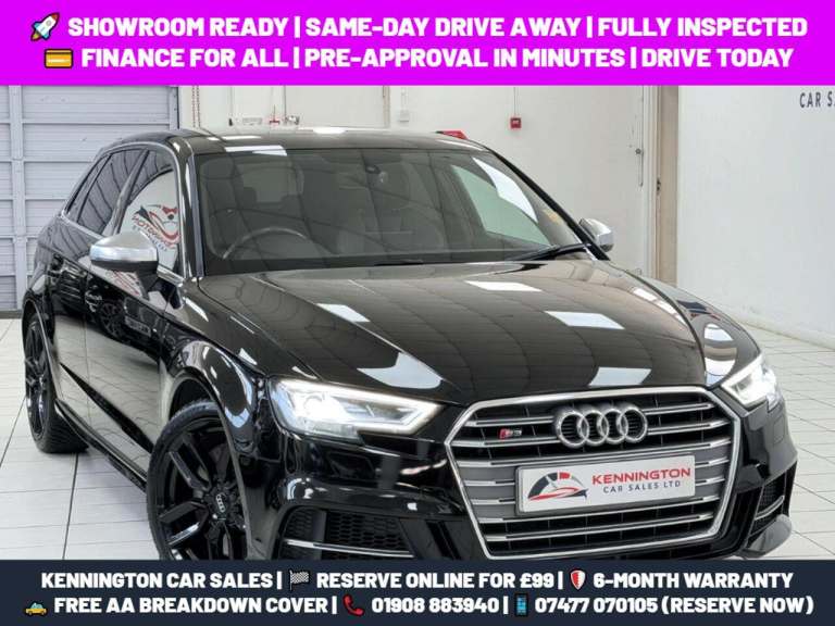 2017 Audi S3 Hatchback (2016 - 2020) Hatchback Petrol Manual