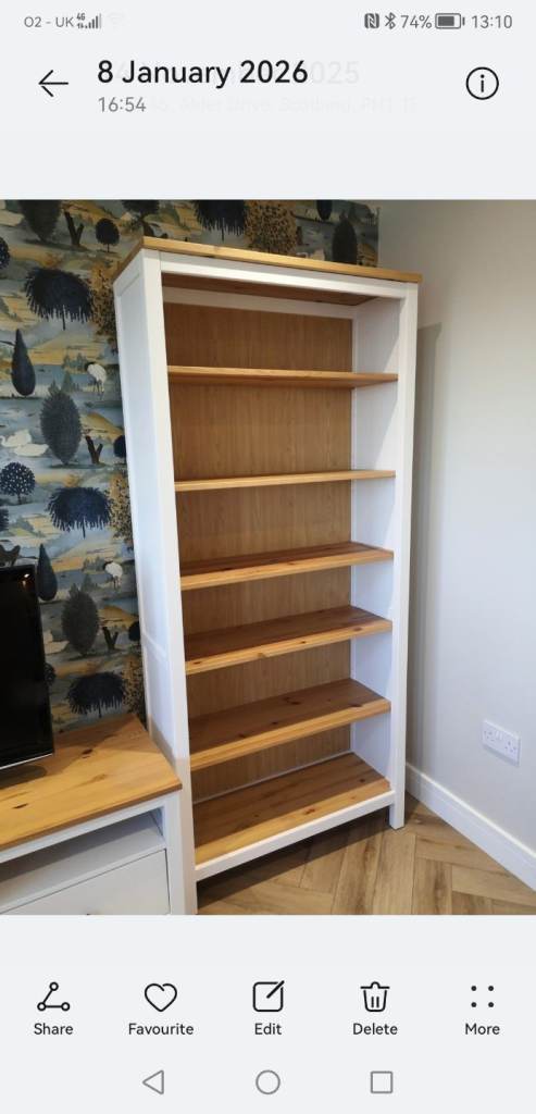 IKEA Hemnes bookcase white VGC