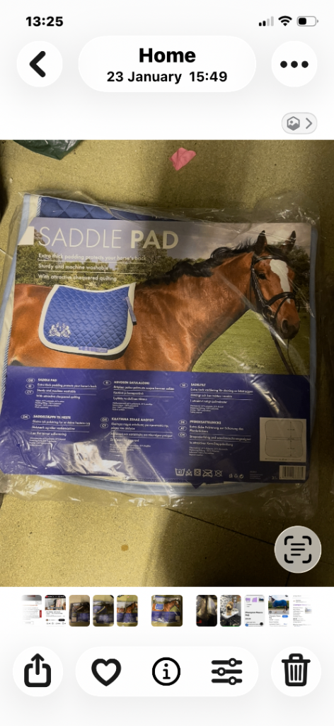 Saddle pads 