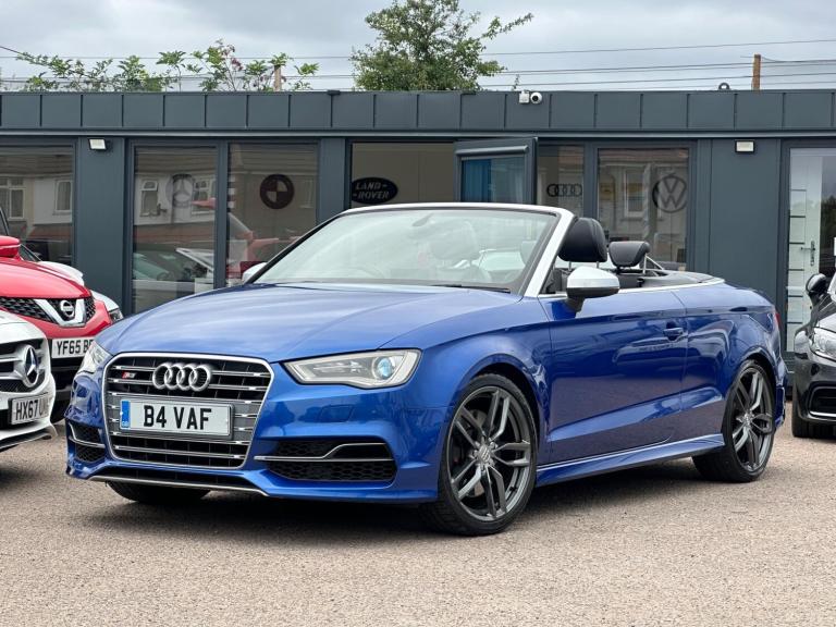  Audi S3 2.0 TFSI Cabriolet S Tronic quattro Euro 6 (s/s) 2dr (Nav) Petrol Automatic