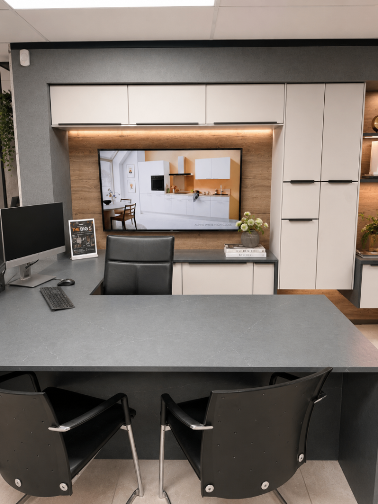 Ex-Display Nobilia Home Office & Media Wall