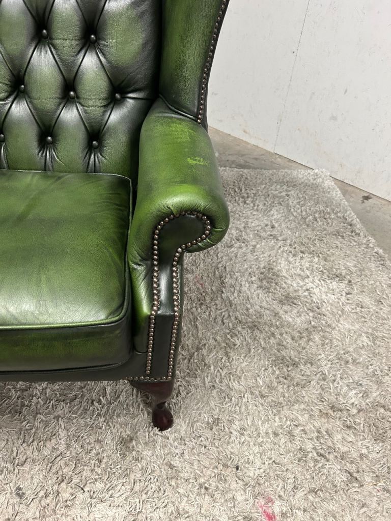 CHESTERFIELD QUEEN ANNE CHAIR DELIVERY AVAILABLE 