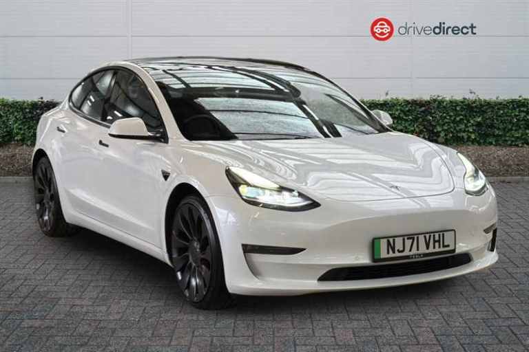 2021 Tesla Model 3 (Dual Motor) Performance Saloon 4dr Electric Auto 4WDE (Performance Upgrade Sa...