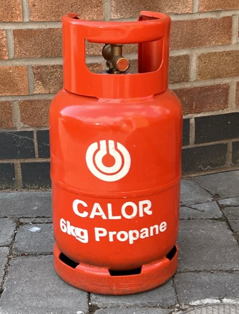 Calor Propane Gas 6kg Propane Full Bottle, 6 kg