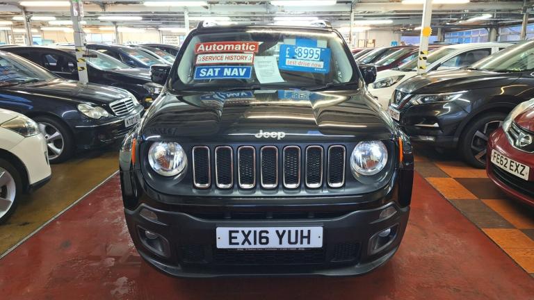 2016 Jeep Renegade 1.4 Multiair Longitude DDCT Automatic 5-Door From £8,195 + Retail Package ESTA...