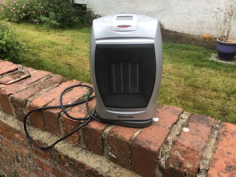 Dimplex oscillating fan heater