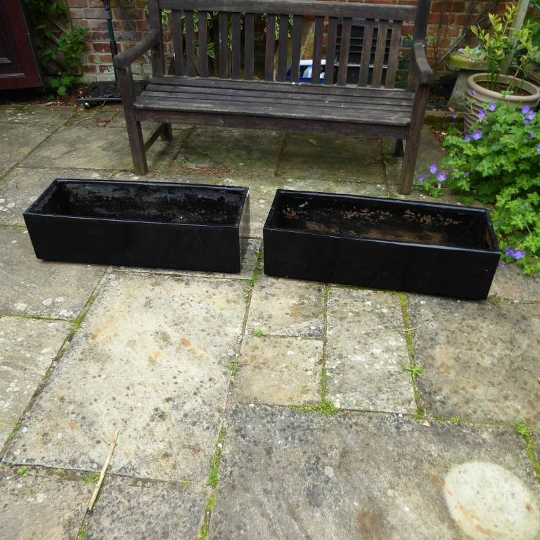 2 Robust Garden Troughs