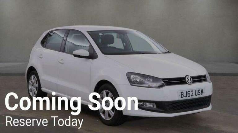 2012 Volkswagen Polo 1.2 70 Match 5dr HATCHBACK PETROL Manual