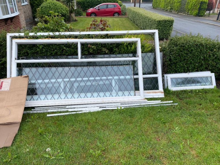 Free double glazed windows & frames. Collection S35. 