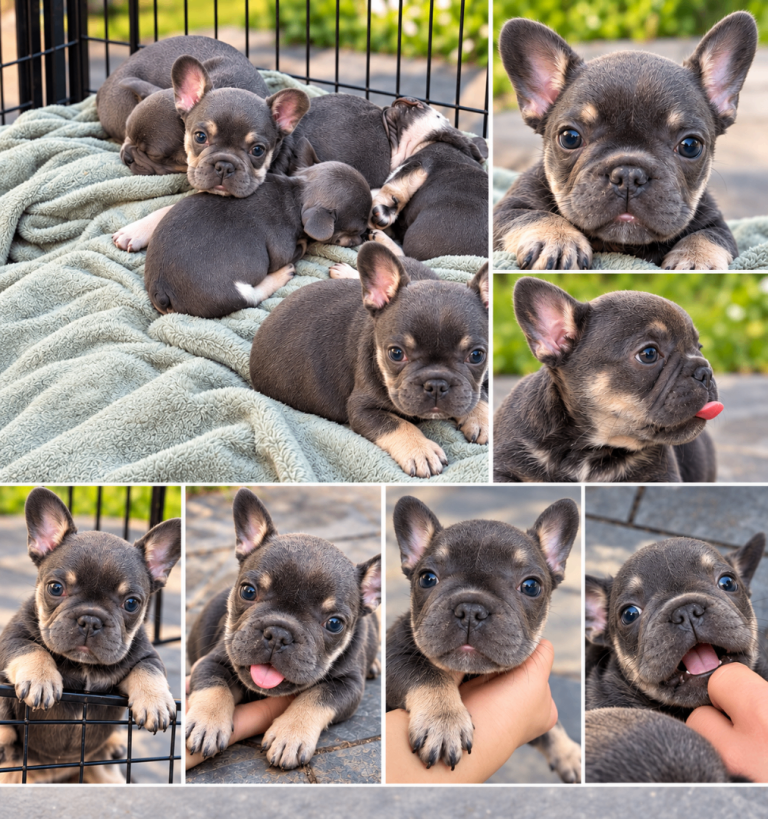 Blue French bulldog Puppies
