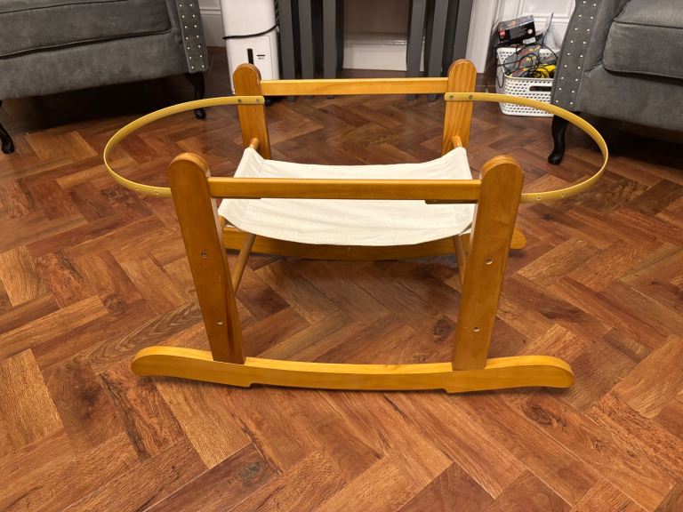 image for Moses basket rocking stand baby