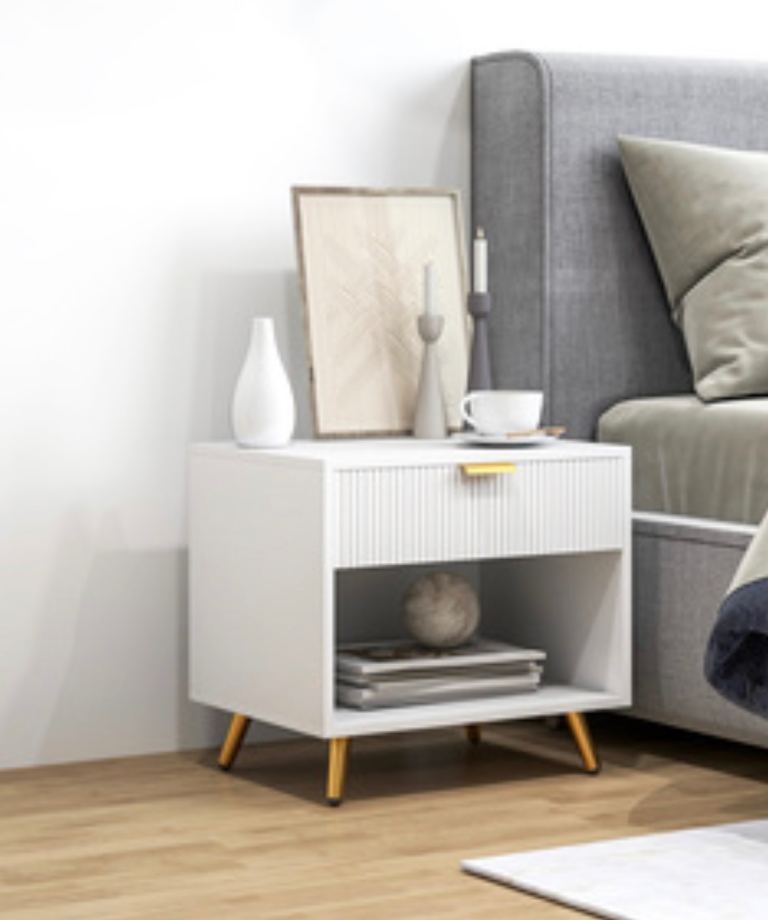 2 x bedside tables (new in box - please read description)