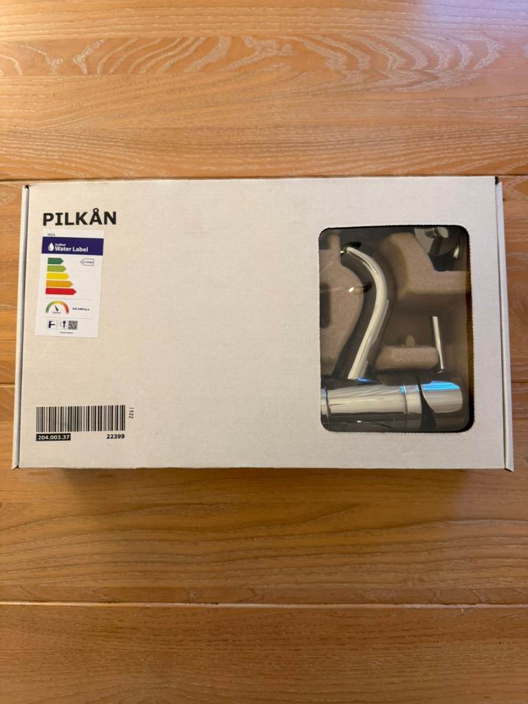 Ikea PILKÅN Wash-basin mixer tap Chrome-plated 204.003.37