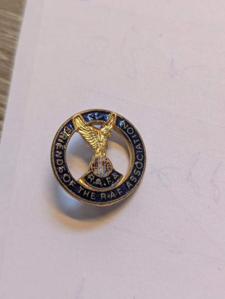 Friends of the RAF Association Enamel Pin Badge