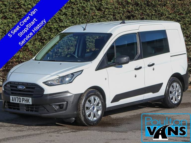 2021 Ford Transit Connect 220 1.5tdci, 100ps, L1 SWB 5 Seat Crew Van, Isofix, 6 Speed, Main Deale...