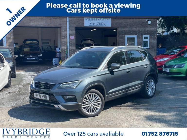 2018 18 SEAT ATECA 1.4 ECOTSI XCELLENCE SUV 5DR PETROL DSG EURO 6 (S/S) (150 PS)