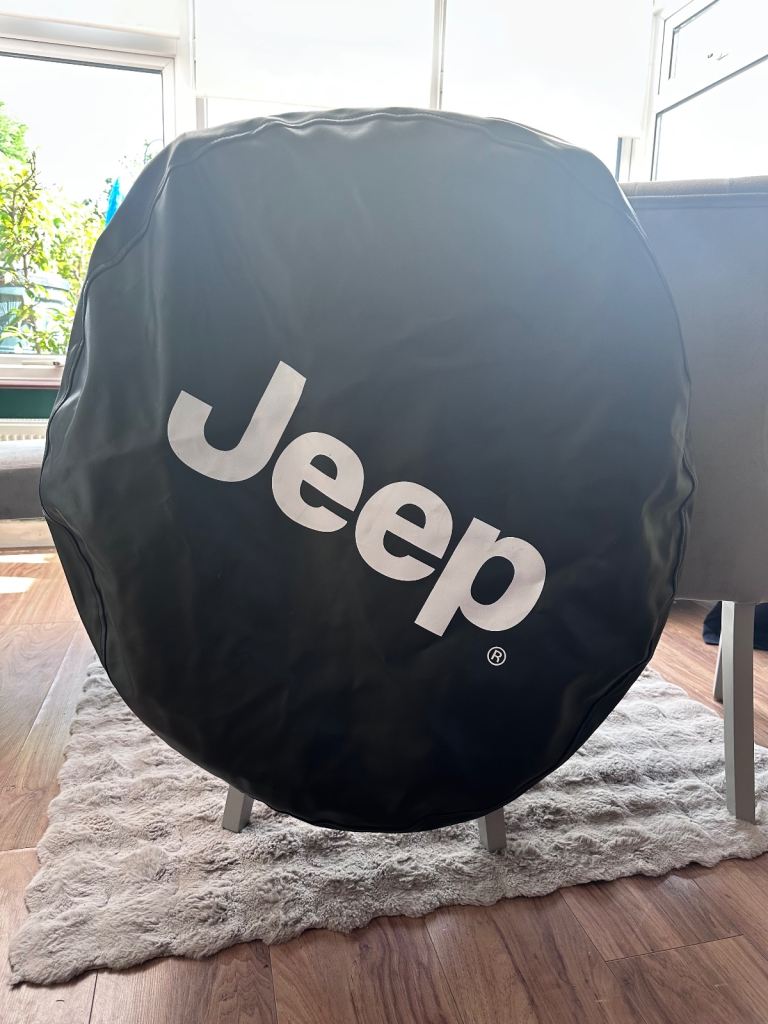 JEEP Wrangler Wheel cover logo black