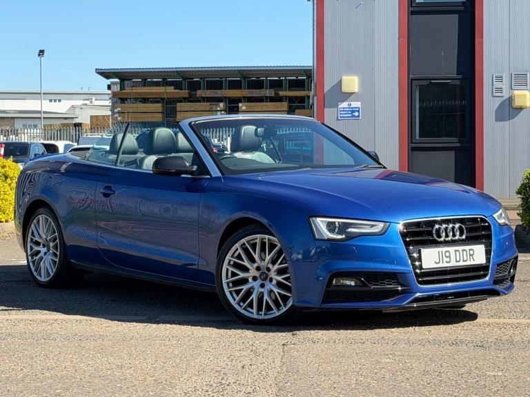 2015 Audi A5 2.0 TDI 190 S Line Special Edition Plus 2dr CONVERTIBLE DIESEL Manual