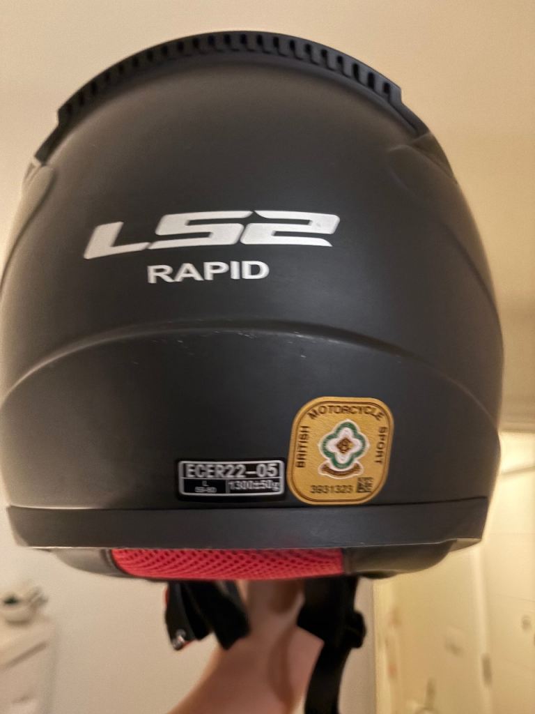 LS2 FF820 Rapid III Motorcycle Helmet
