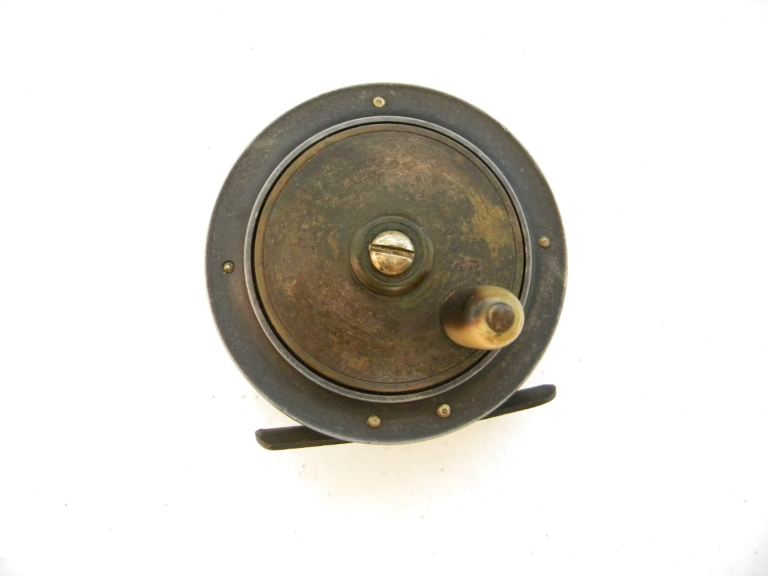 Vintage Hercules Style 2 3/4" Bras and Alloy Fly Fishing Reel