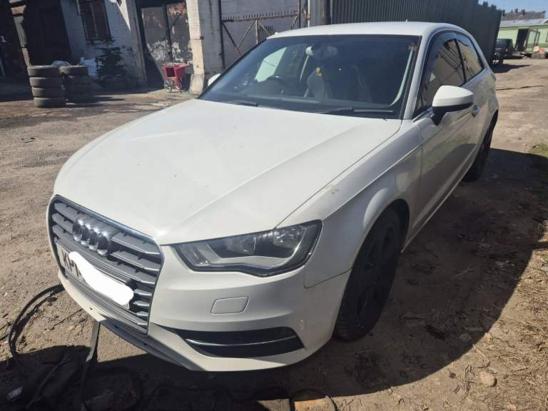 Breaking Audi A3 2014 3DR 1.4 TSI CPTA 6 Speed NBJ In White LS9R