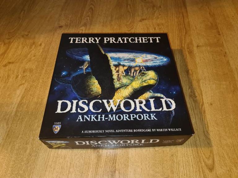 DISCWORLD ANKH-MORPORK Board Game Terry Pratchett ENGLISH VERSION Martin Wallace