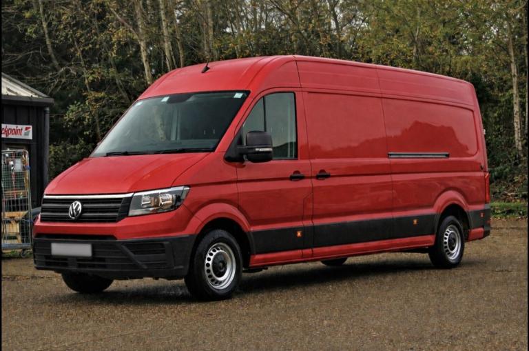 VOLKSWAGEN CRAFTER 140HP STARTLINE LWB HIGHROOF EURO 6 Red Manual Diesel 2019