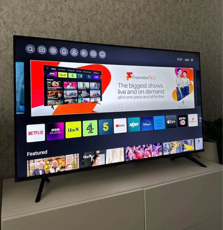 50” 4K Hisense Smart   WiFi Ultra Hd led tv   Excellent condition