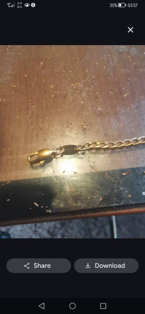 18k gold chain