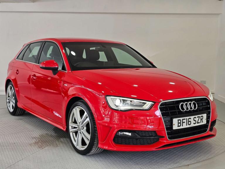2016 Audi A3 1.4 A3 Sportback S Line Nav TFSI 5dr Hatchback Petrol Manual