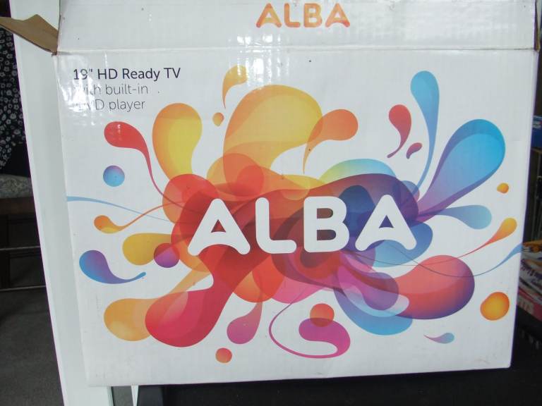 ALBA 19 HD READY TV WITH BUILTIN DVD