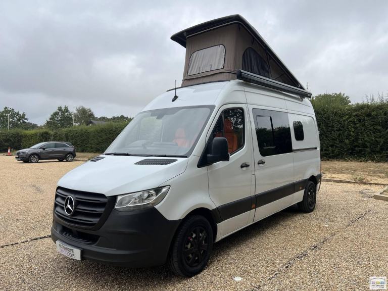 Mercedes Sprinter 313 Campervan Pop Top 400W Solar Frogstar Evo Design 2 Berth