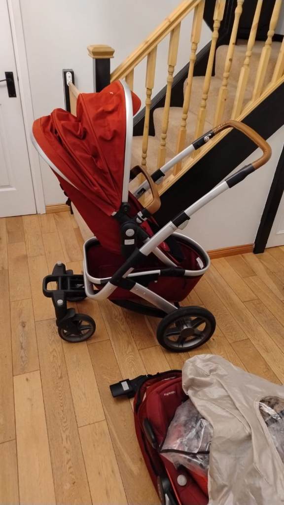 Pram and car seat 