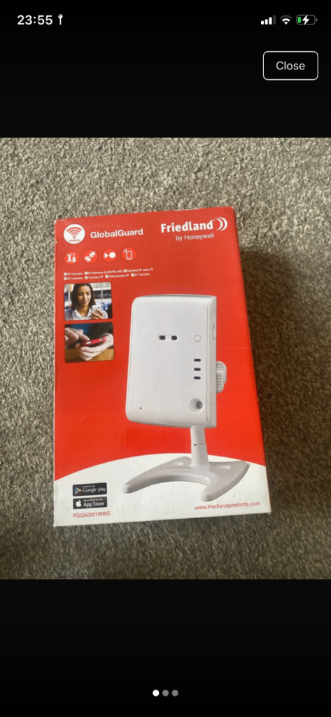 Friedland GlobalGuard Honeywell Security Camera – New in Box £15 ONO
