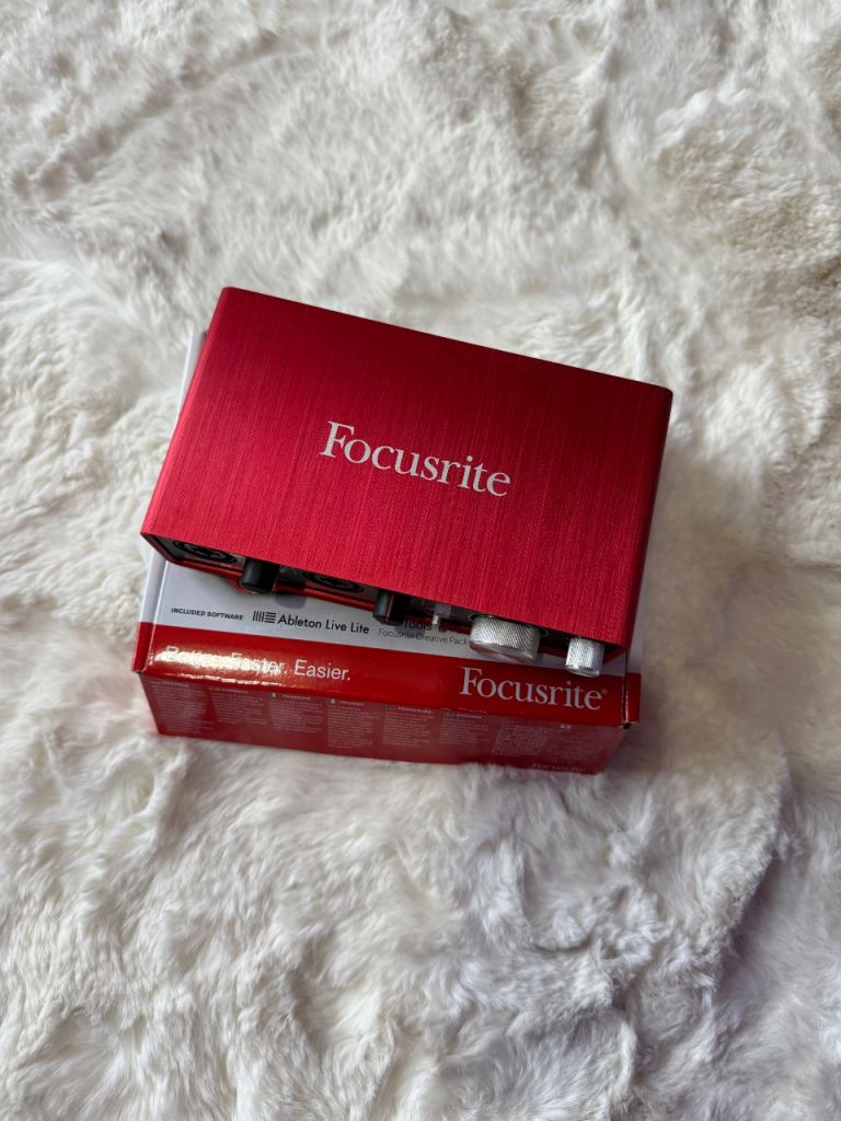 Scarlett 2i2 audio interface 2nd Gen