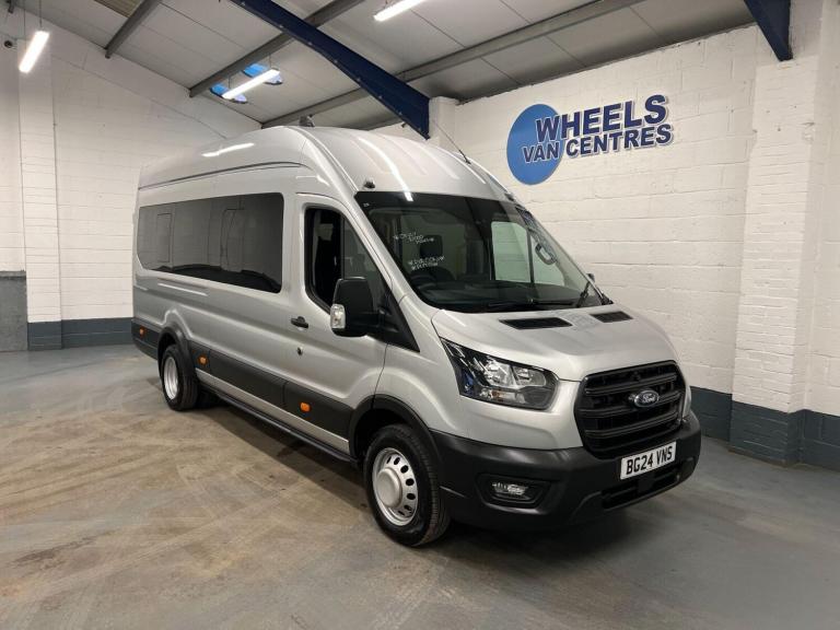2024 Ford Transit 2.0 EcoBlue 170ps H3 18 Seater Trend Auto MINIBUS DIESEL Automatic