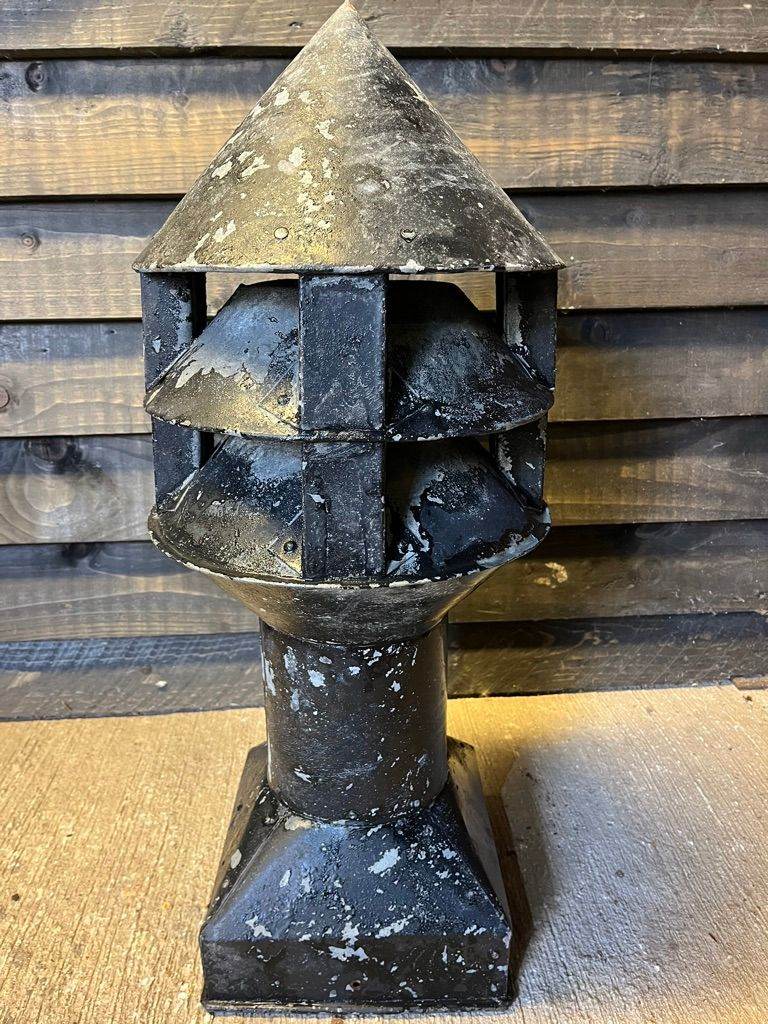 Galvanised Steel Roof vent - Antique. / salvaged