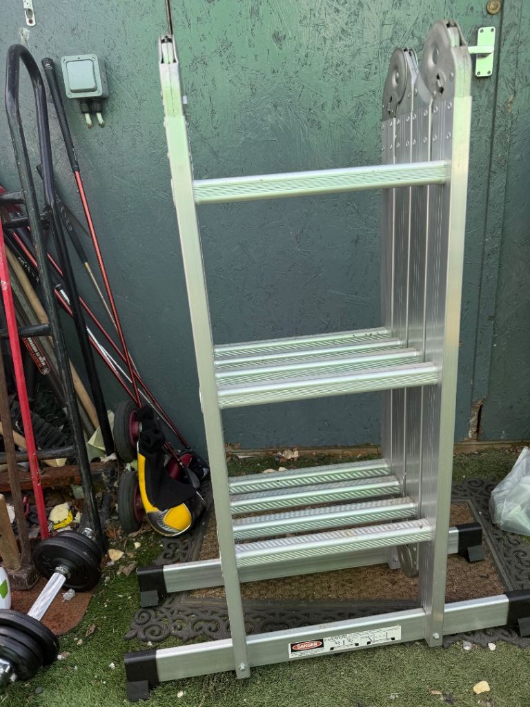 Aluminium Multi-Purpose Ladder – As new