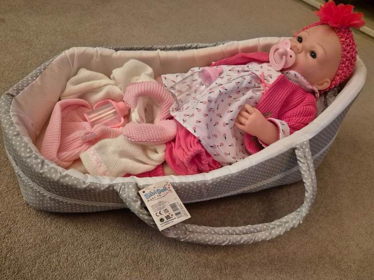 Bibi doll carrier and Doll