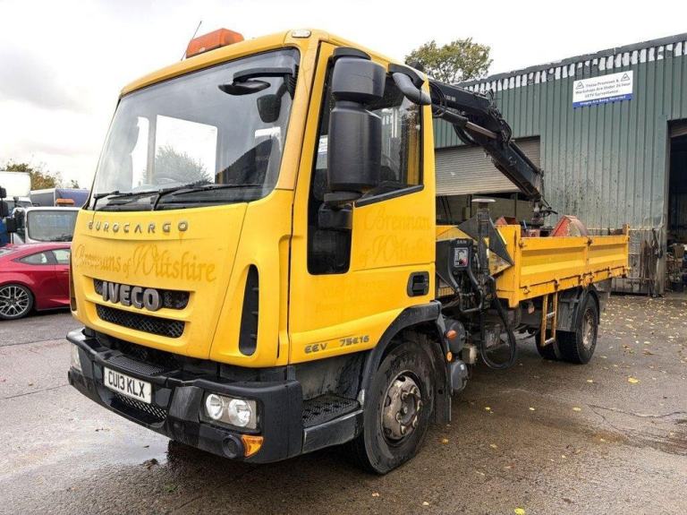 2013 IVECO EUROCARGO 7E16 4X2 GRAB TIPPER