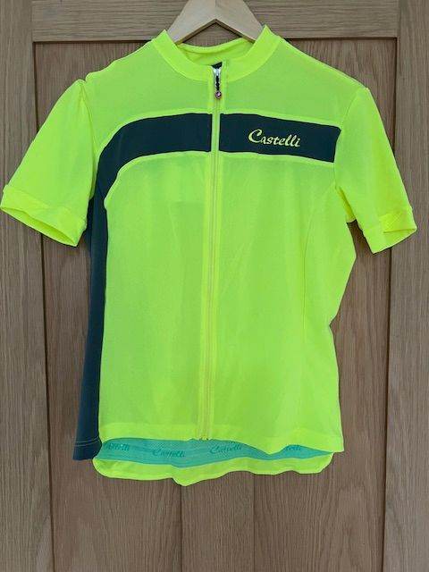 Castelli Donna Scheggia Jersey FZ Yellow XL