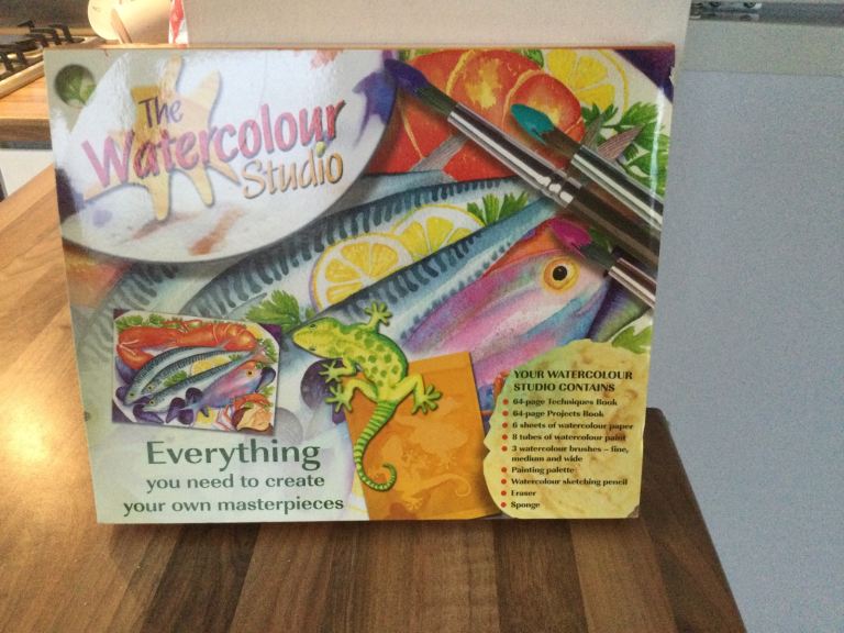 The watercolour studio