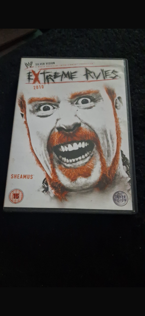 WWE Extreme Rules 2018 DVD – Sheamus Cover, Good Condition