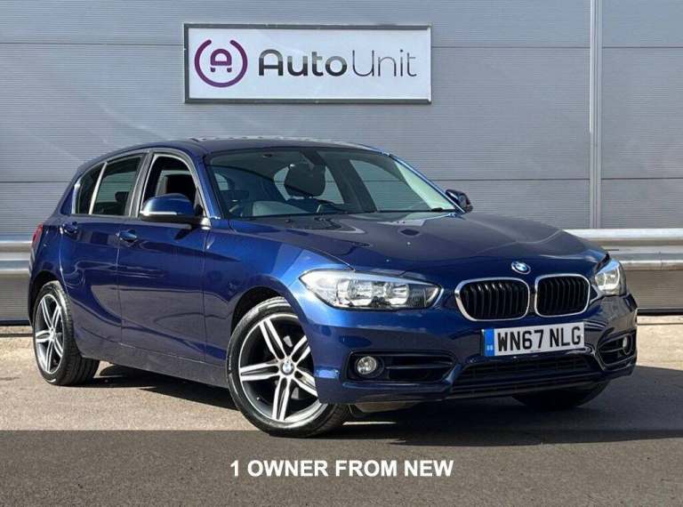 2017 BMW 1 SERIES 2.0 120I SPORT HATCHBACK 5DR PETROL AUTO EURO 6 (S/S) (184