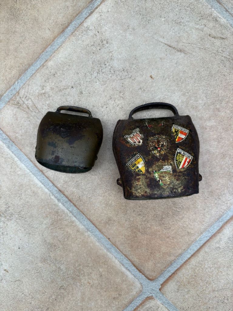 Vintage cow bells