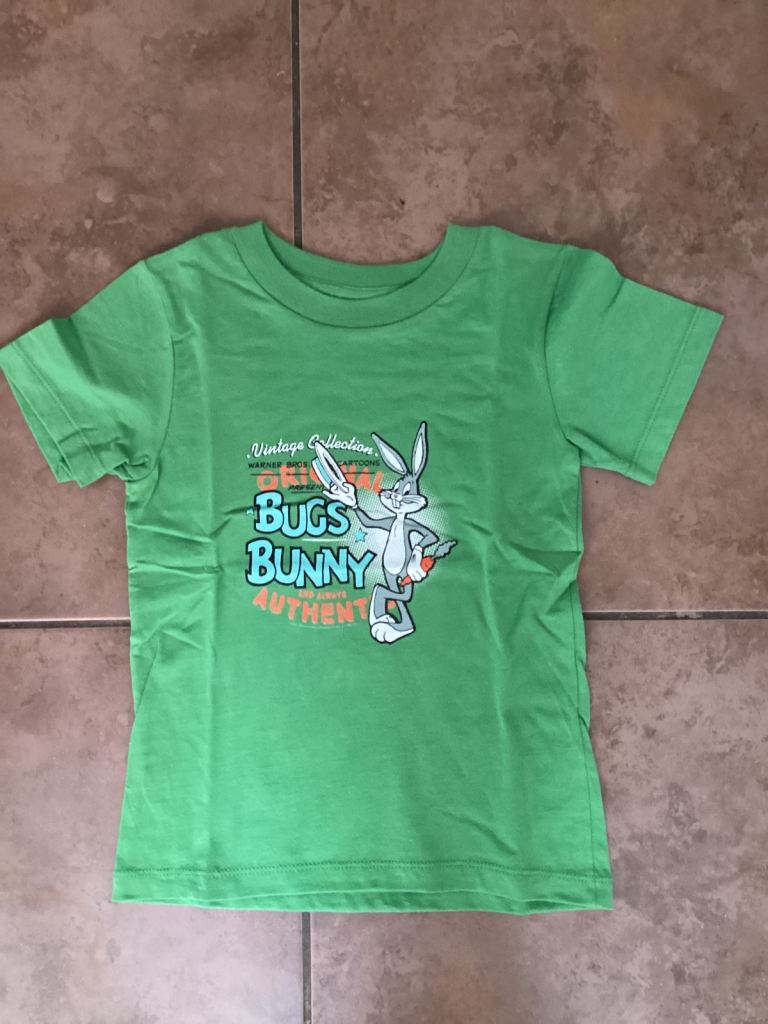 AUTHENTIC BUGS BUNNY TEA SHIRT 