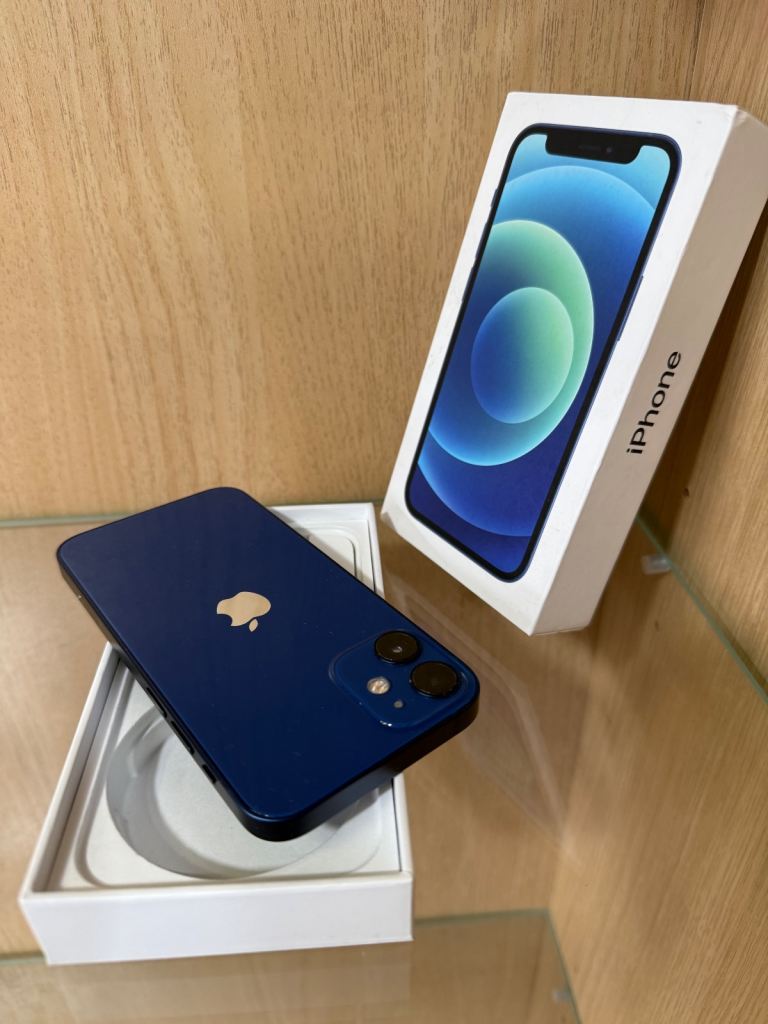 Apple iPhone 12 mini 256gb Blue unlocked mint like new 
