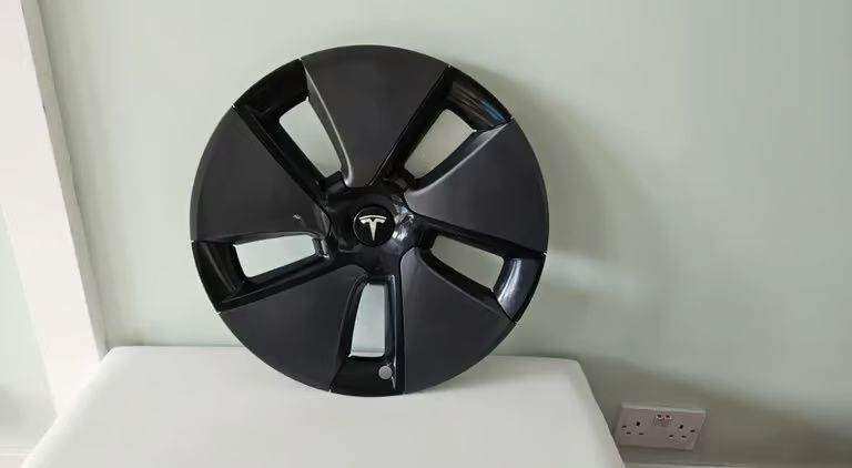 X4 TESLA MODEL 3 AERO WHEEL COVER TRIM GENUINE