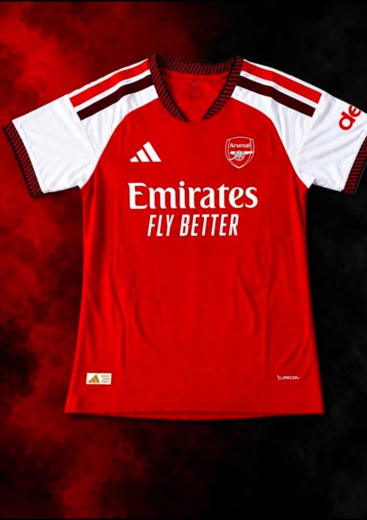 Arsenal Home Shirt 26/27 – All Sizes Available (Players Version) ⚽🔥