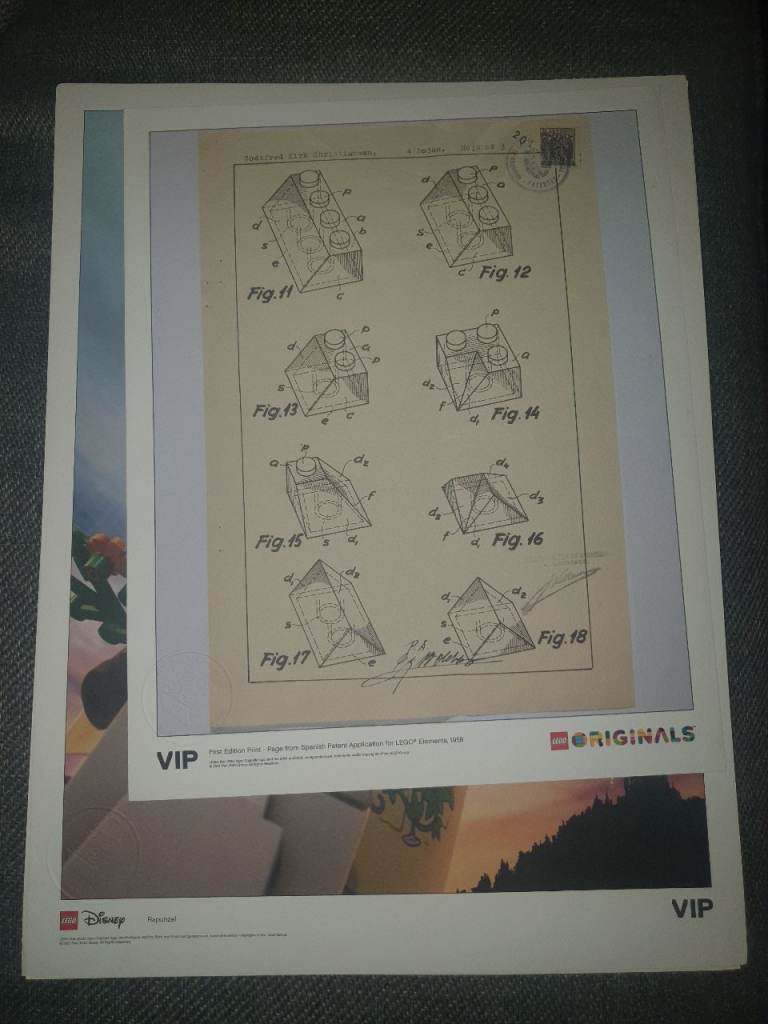 Lego vip prints